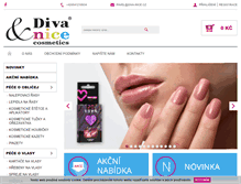 Tablet Screenshot of diva-nice.cz